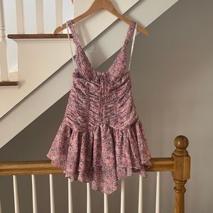 For love & lemons size S dress NWT